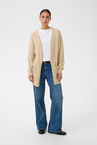 Kaffe Knit cardigan 'Alina' in Beige