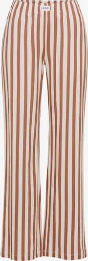 LSCN by LASCANA Pyjamahose in hellbeige / braun, Produktansicht