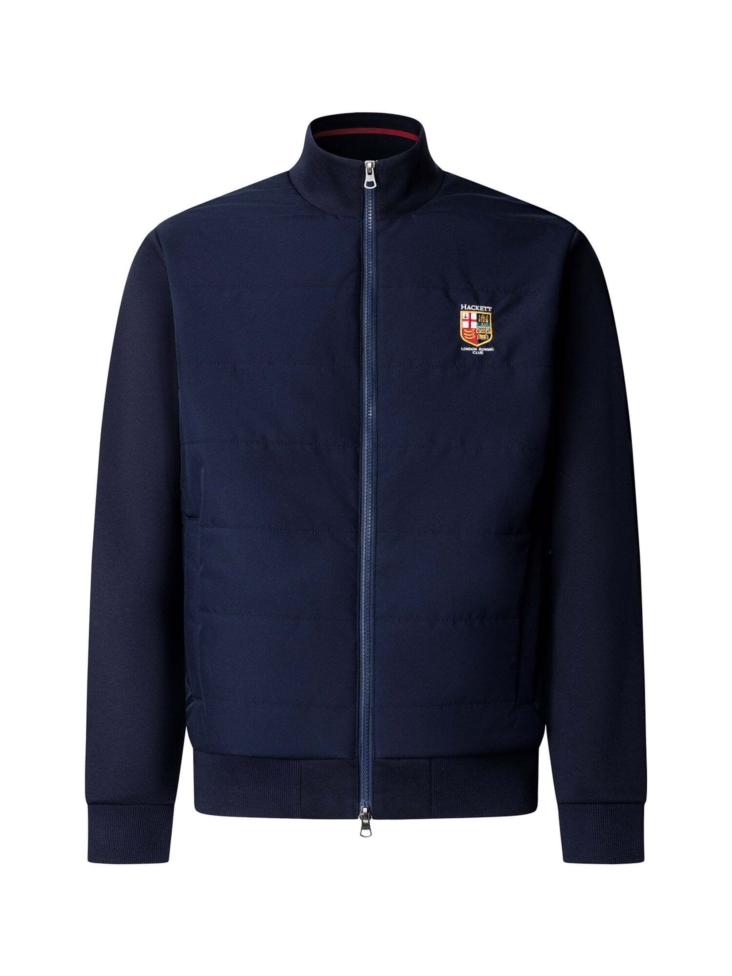 Giacca di felpa di Hackett London in blu: frontale