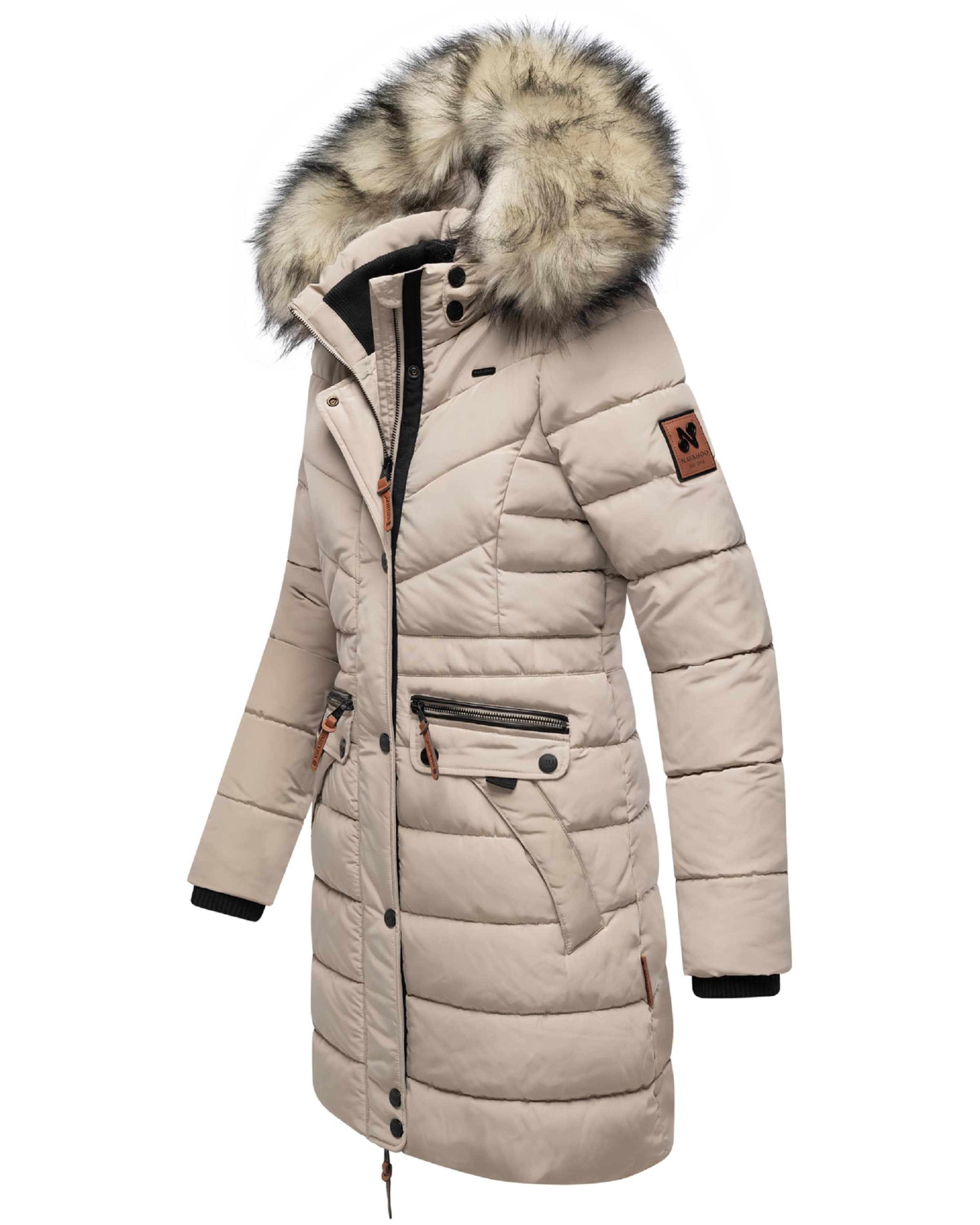 NAVAHOO Χειμερινό παλτό 'Paula' σε γκρι