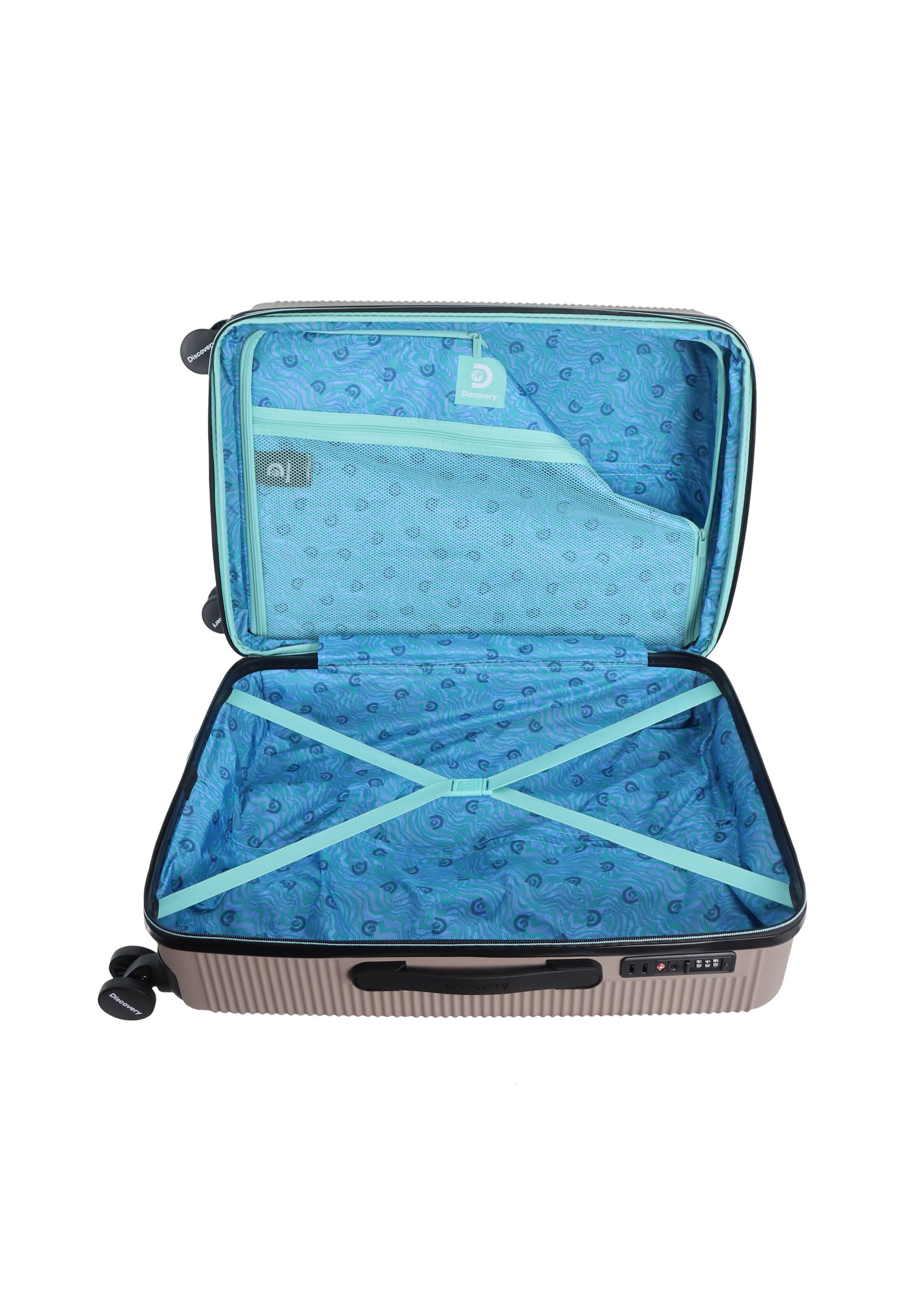 Discovery Suitcase 'Eclipse' in Beige