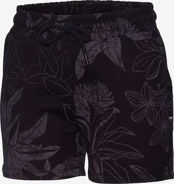 LASCANA Regular Pyjamahose in Schwarz