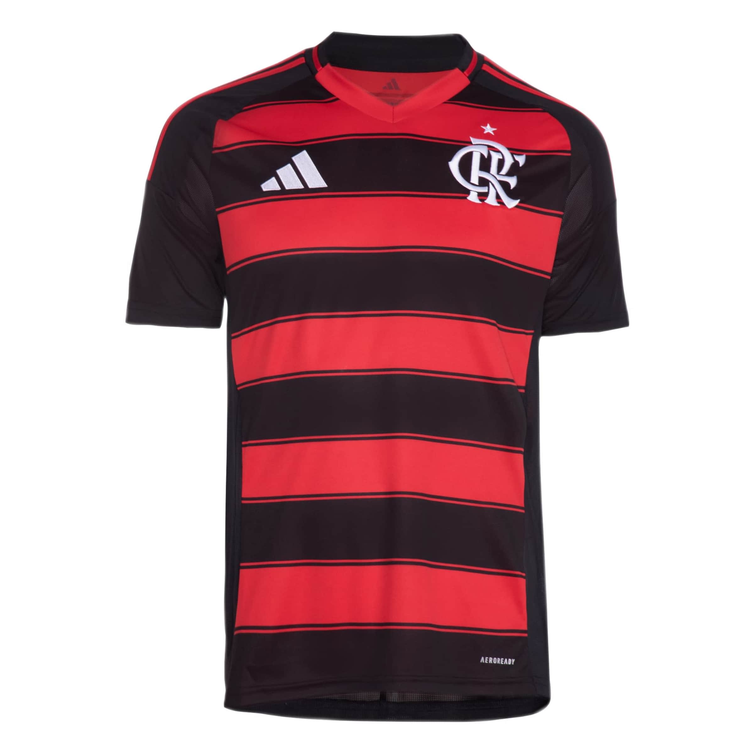 ADIDAS PERFORMANCE Jersey 'CR Flamengo 25' in Black: front