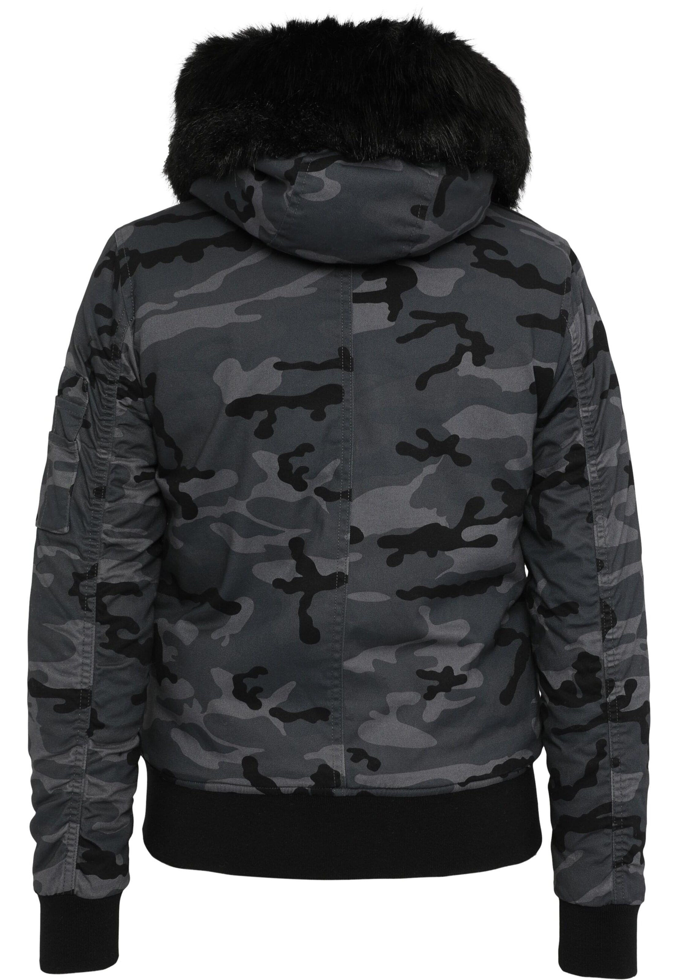 DEF Zimní bunda – šedá