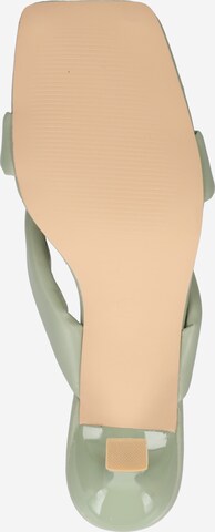 GLAMOROUS T-Bar Sandals in Green