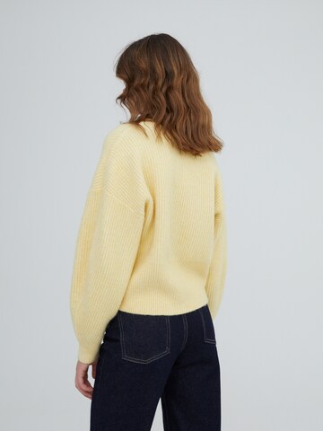 Cardigan 'Susan' EDITED en jaune