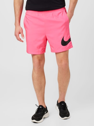 Nike Sportswear - regular Pantalón en rosa: frente