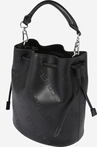 Karl Lagerfeld Vrečasta torba | črna barva: sprednja stran