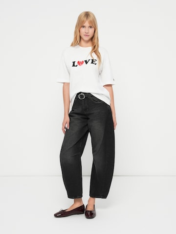 T-shirt 'NMKARLA' Noisy may en blanc