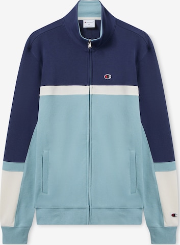 Champion Authentic Athletic Apparel Joggingpak in Blauw: voorkant