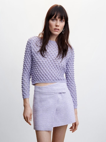 MANGO Pullover 'Pinchi' i lilla: forside