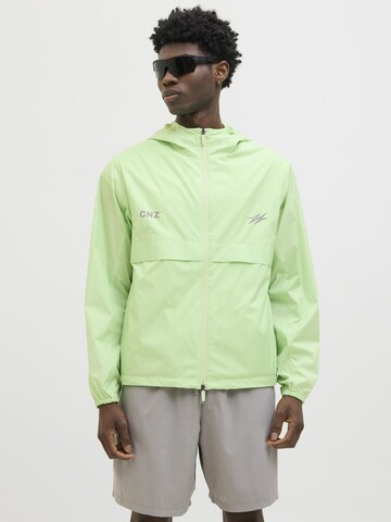 JACK & JONES Tussenjas in Groen: voorkant