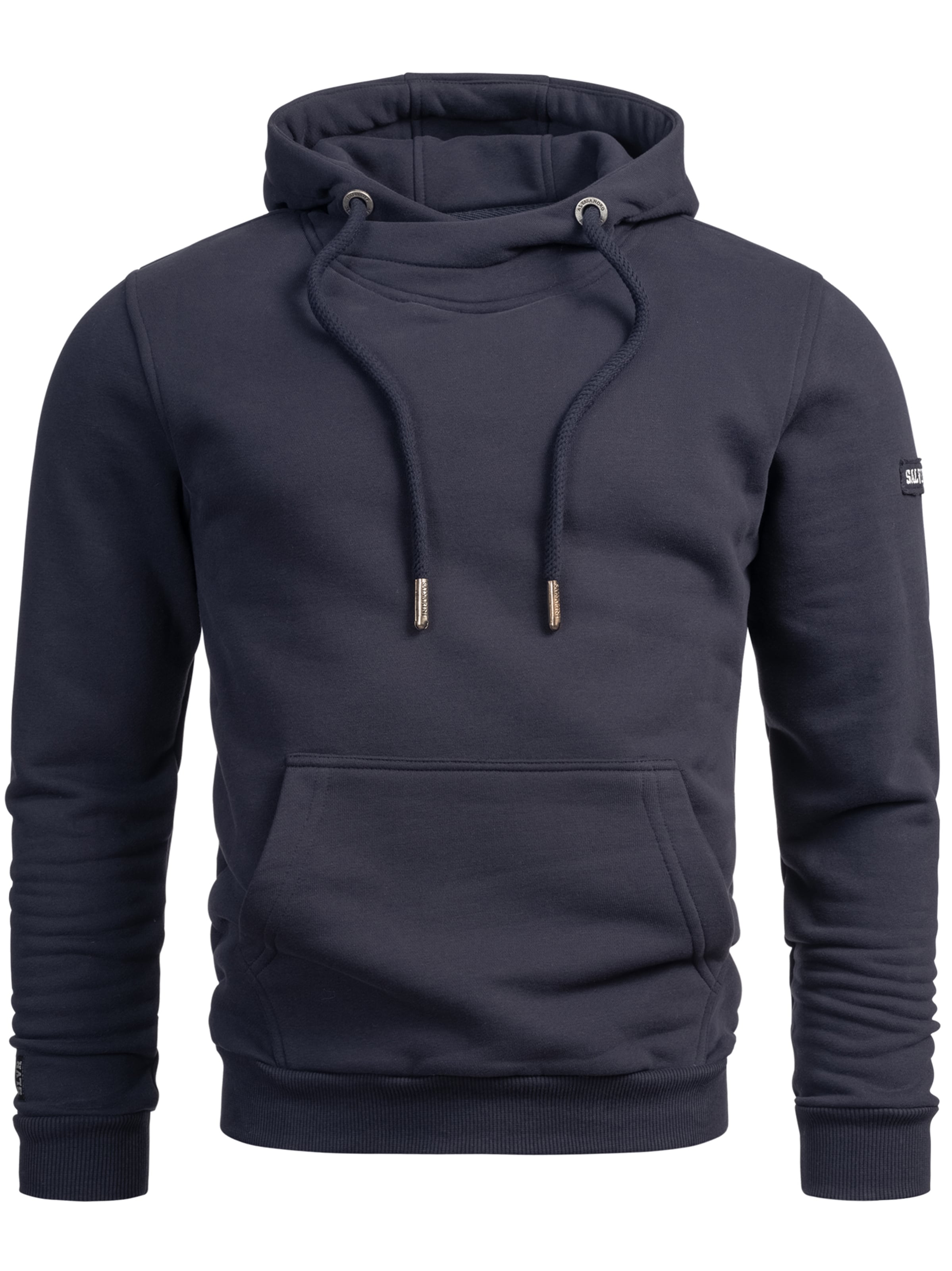 Alessandro Salvarini Sweatshirt 'Calgarii' in Blauw: voorkant