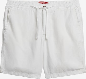 Pantalon chino 'The Merchant Store' Superdry en blanc : devant