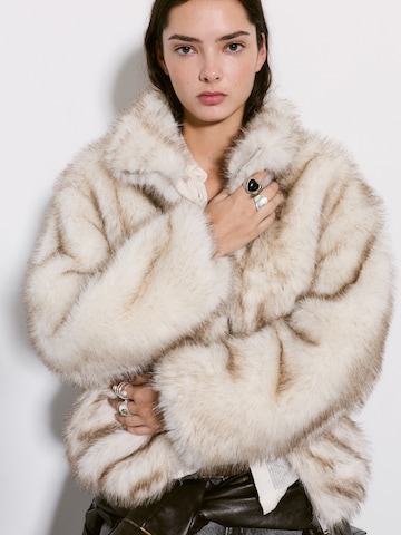 Pull&Bear Winterjas in Beige