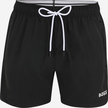 BOSS Swimming shorts 'Amur' in Black: front