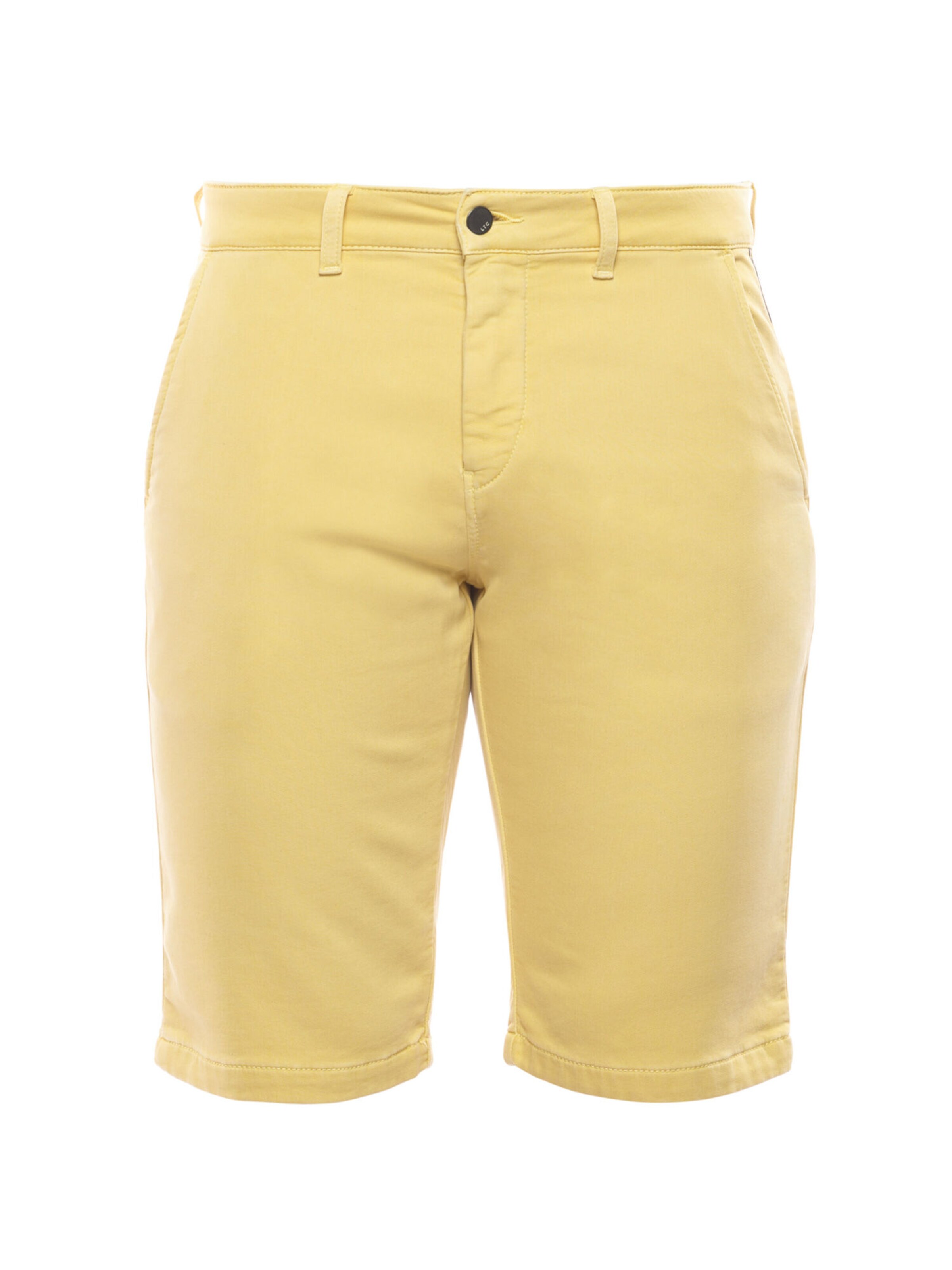 Effilé Pantalon 'JOGG' Le Temps Des Cerises en jaune : devant