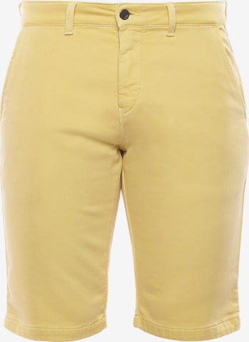Effilé Pantalon 'JOGG' Le Temps Des Cerises en jaune : devant