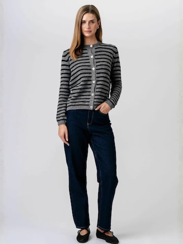 Pullover ' Crizette Striped ' di TEESHOPPEN in nero