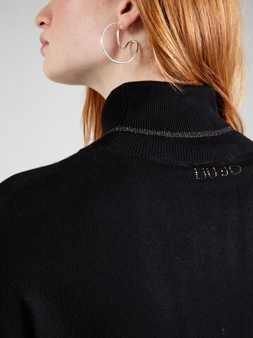 Pullover 'MAGLIA CHIUSA' di Liu Jo in nero