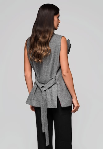Ombre Vest in Grey