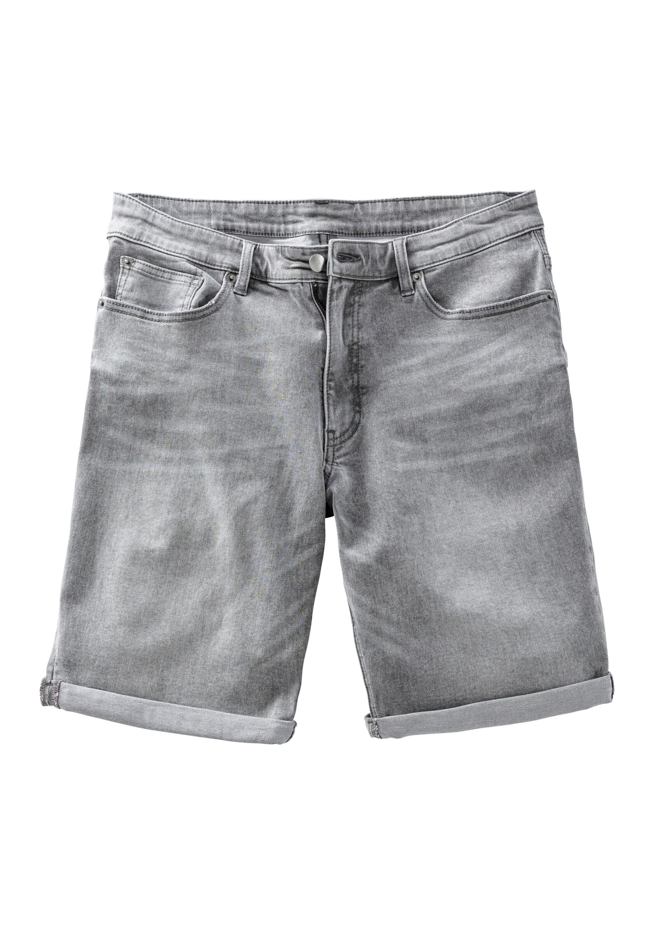 JOHN DEVIN Jeans in Grey: front