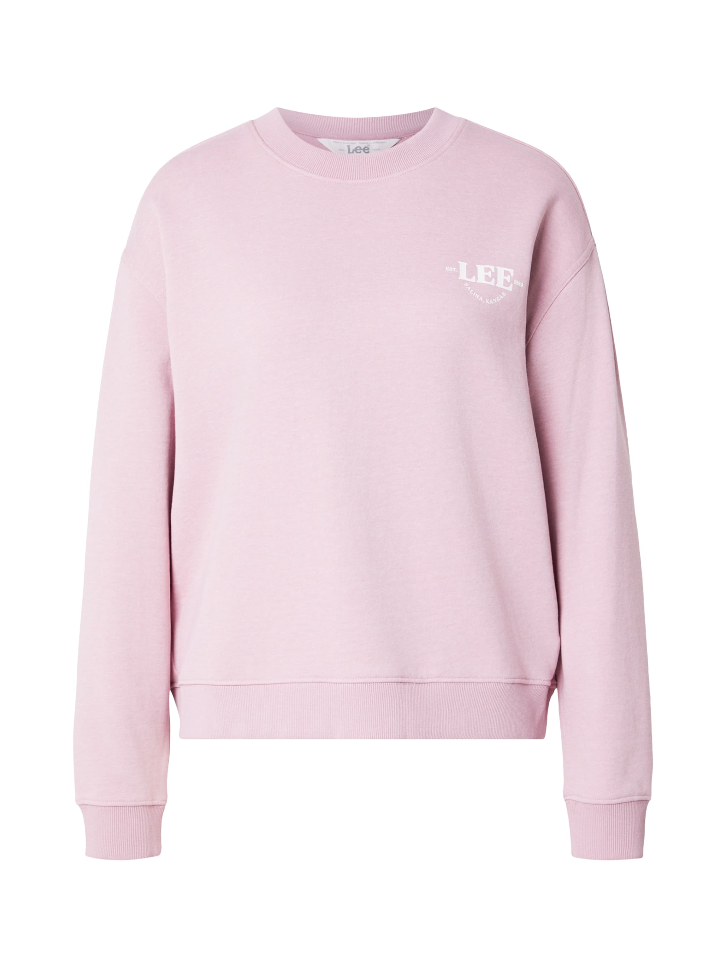Lee Sweatshirt in Lila: voorkant