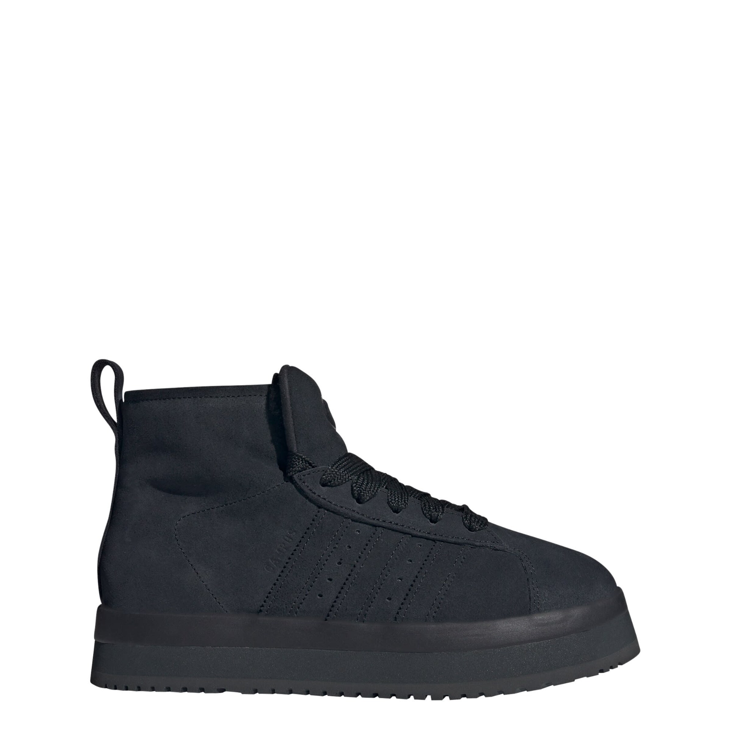 juoda ADIDAS ORIGINALS Suvarstomieji kulkšnis dengiantys batai 'Campus 00er'