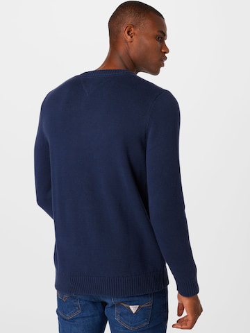 Tommy Jeans Pullover 'Essential' in Blau