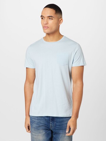 BLEND T-Shirt in Blau: predná strana