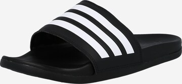 ADIDAS SPORTSWEAR Beach & Pool Shoes 'Adilette' in Black: front