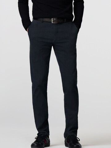 Regular Pantalon chino 'Bonn' MEYER en bleu : devant