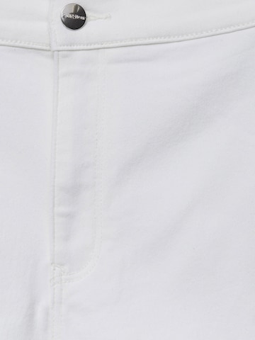 Pull&Bear Slimfit Jeans i hvit