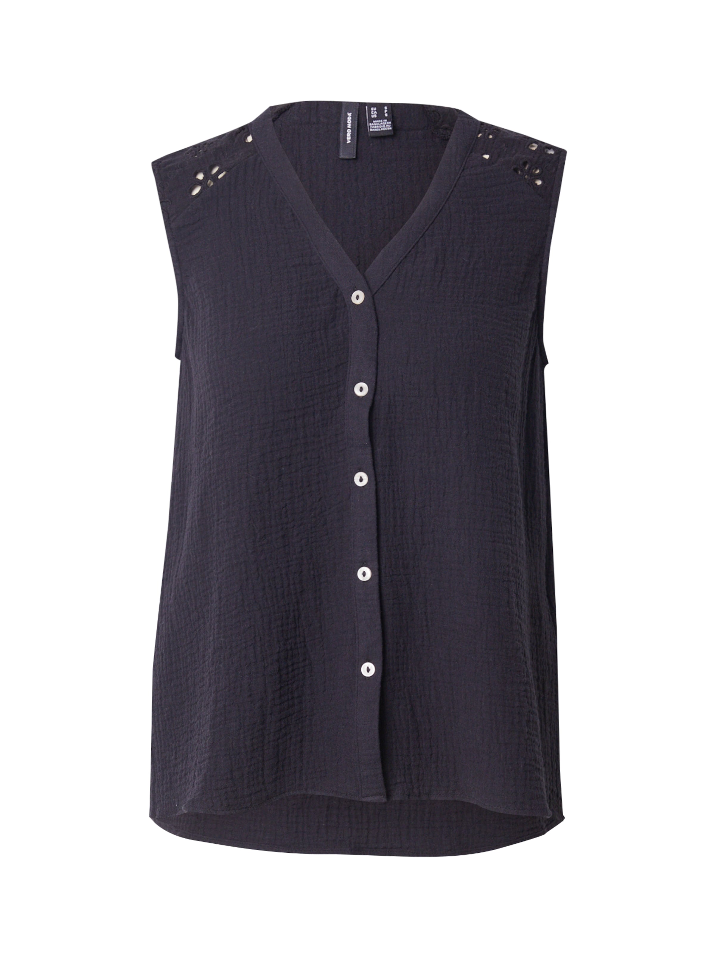 VERO MODA - Blusa 'VMNatali' en negro: frente