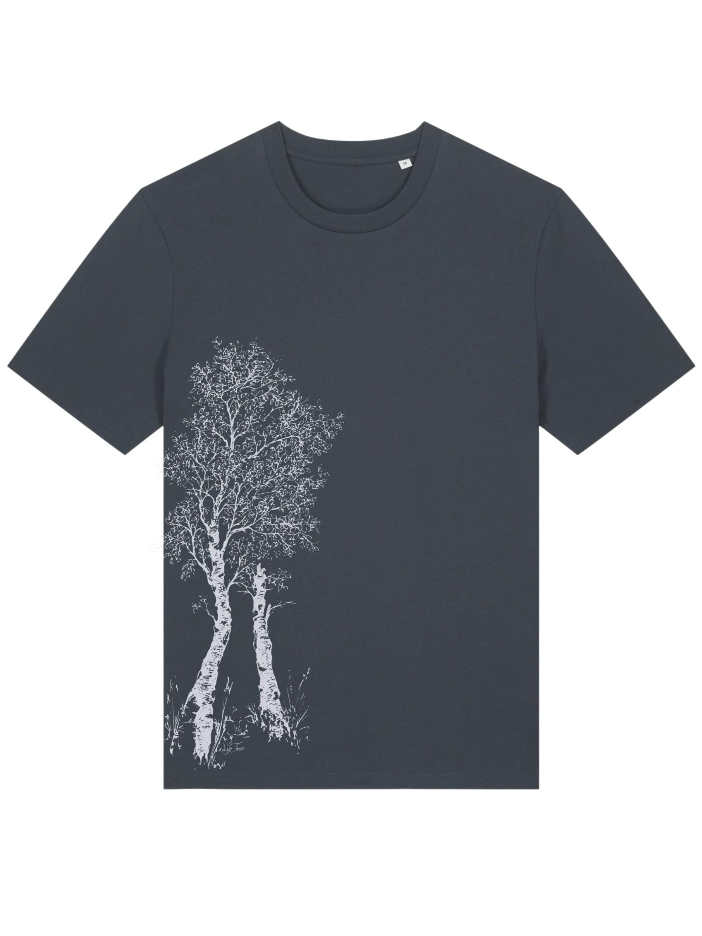 T-Shirt 'Fairwear Birke' Life-Tree en gris