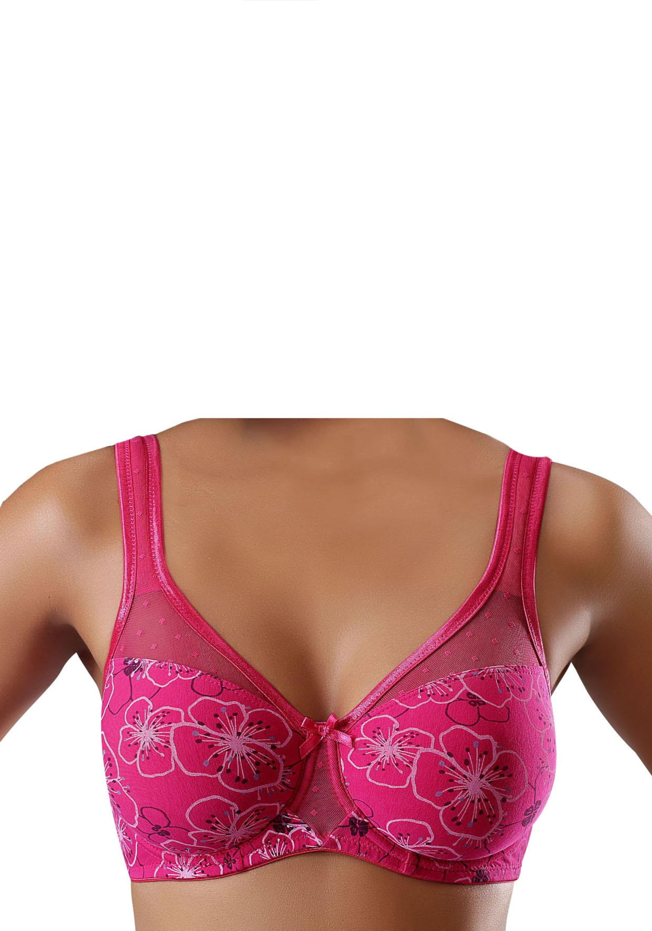 NUANCE Бюстгальтер-минимайзер Бюстгальтер-минимайзер в Ярко-розовый