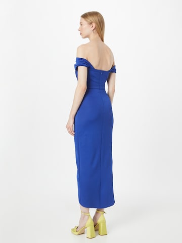 Robe de cocktail 'PAROMA' TFNC en bleu