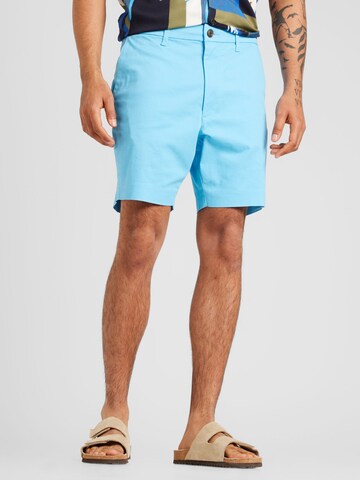 ESPRIT Slimfit Shorts in Blau: predná strana