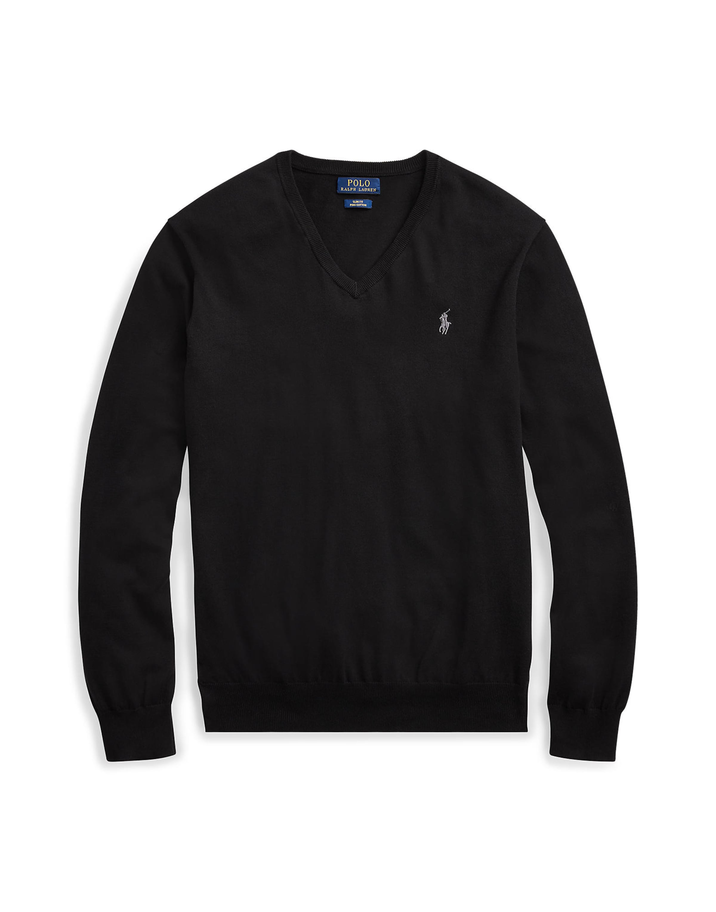 Polo Ralph Lauren Пуловер в черно: отпред