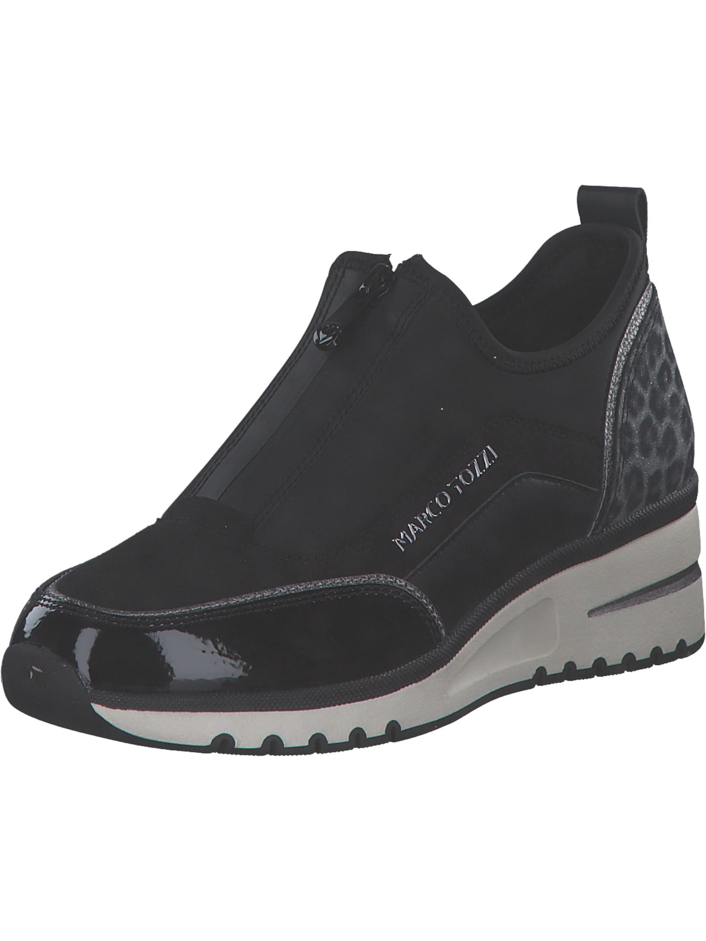 MARCO TOZZI Classic Flats in Black: front