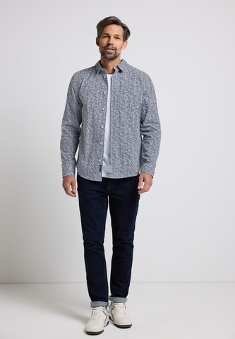 Street One MEN Comfort Fit Hemd in Blau