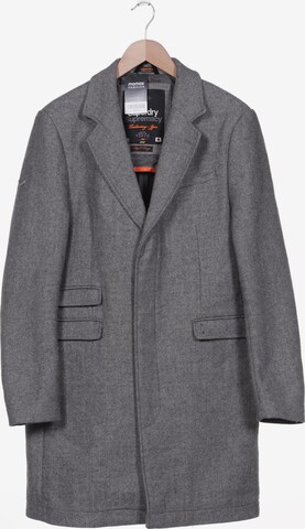 Superdry Jacket & Coat in XL in Grey: front