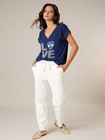 T-shirt 'Mykolove' Deeluxe en bleu
