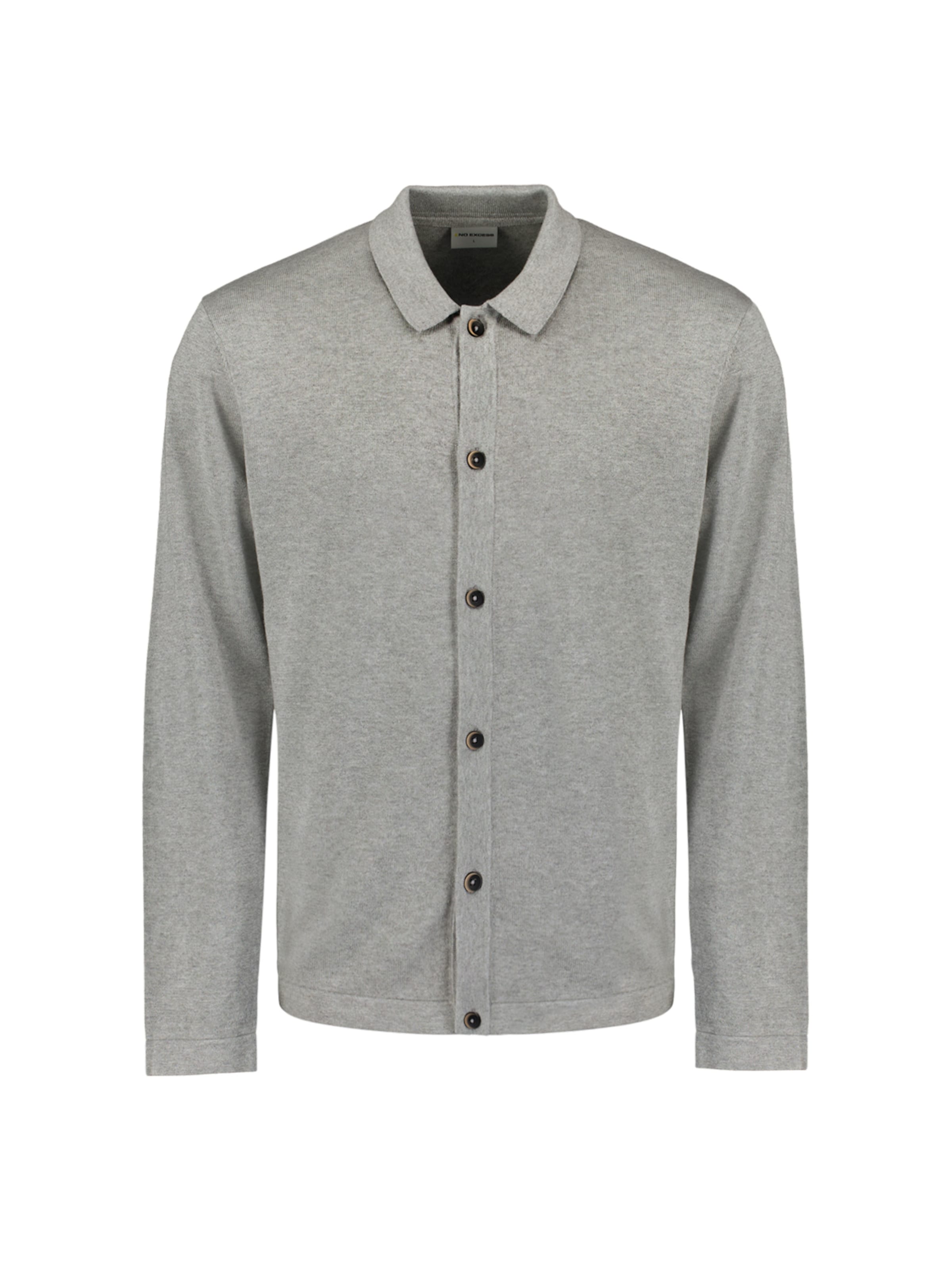 No Excess Sweater in Grey: front