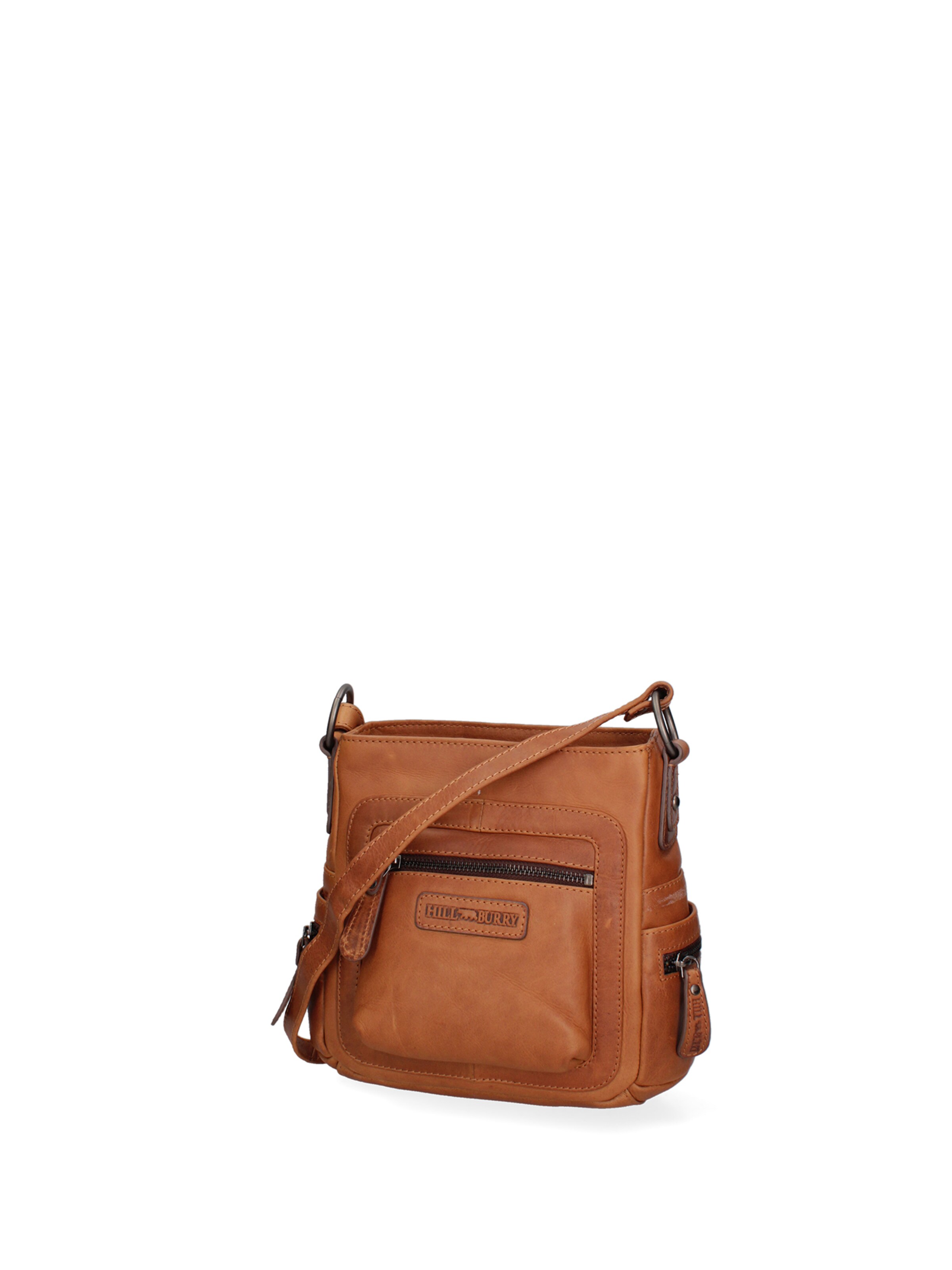 Sac à bandoulière HILL BURRY en marron : devant