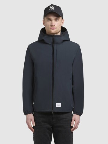 Veste mi-saison 'Hamza' khujo en bleu : devant