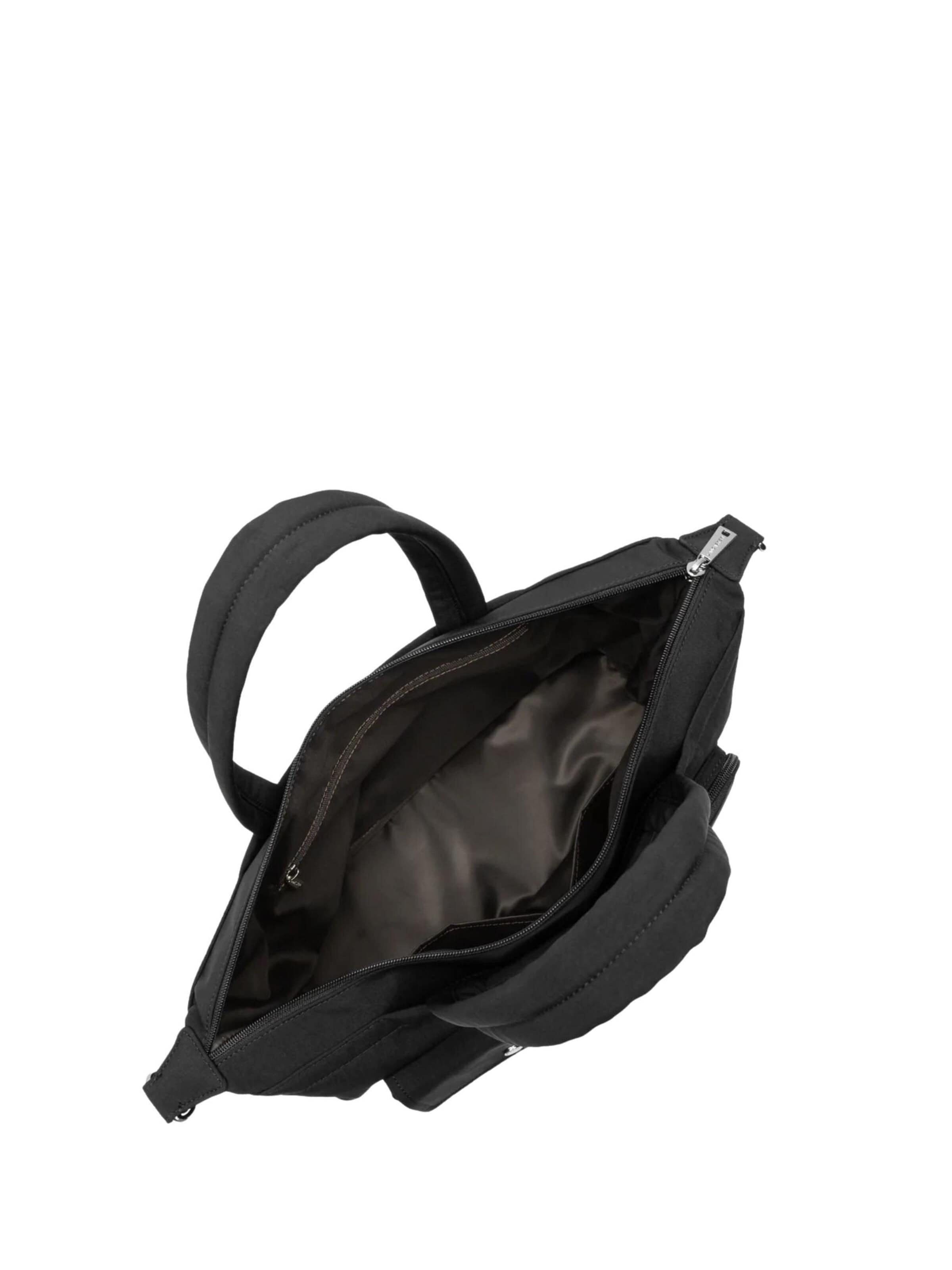 LANCASTER Paris Kabelka 'Lancaster Sac à main bowling Zippé Basic Pocket Noir' – černá