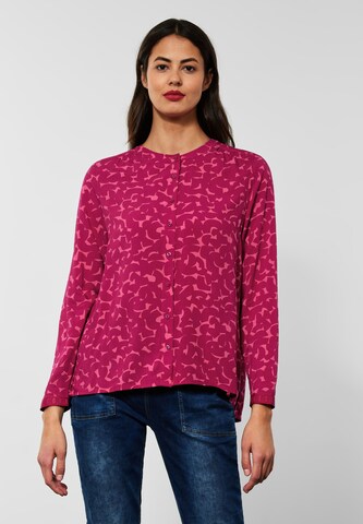 STREET ONE Blouse in Roze: voorkant