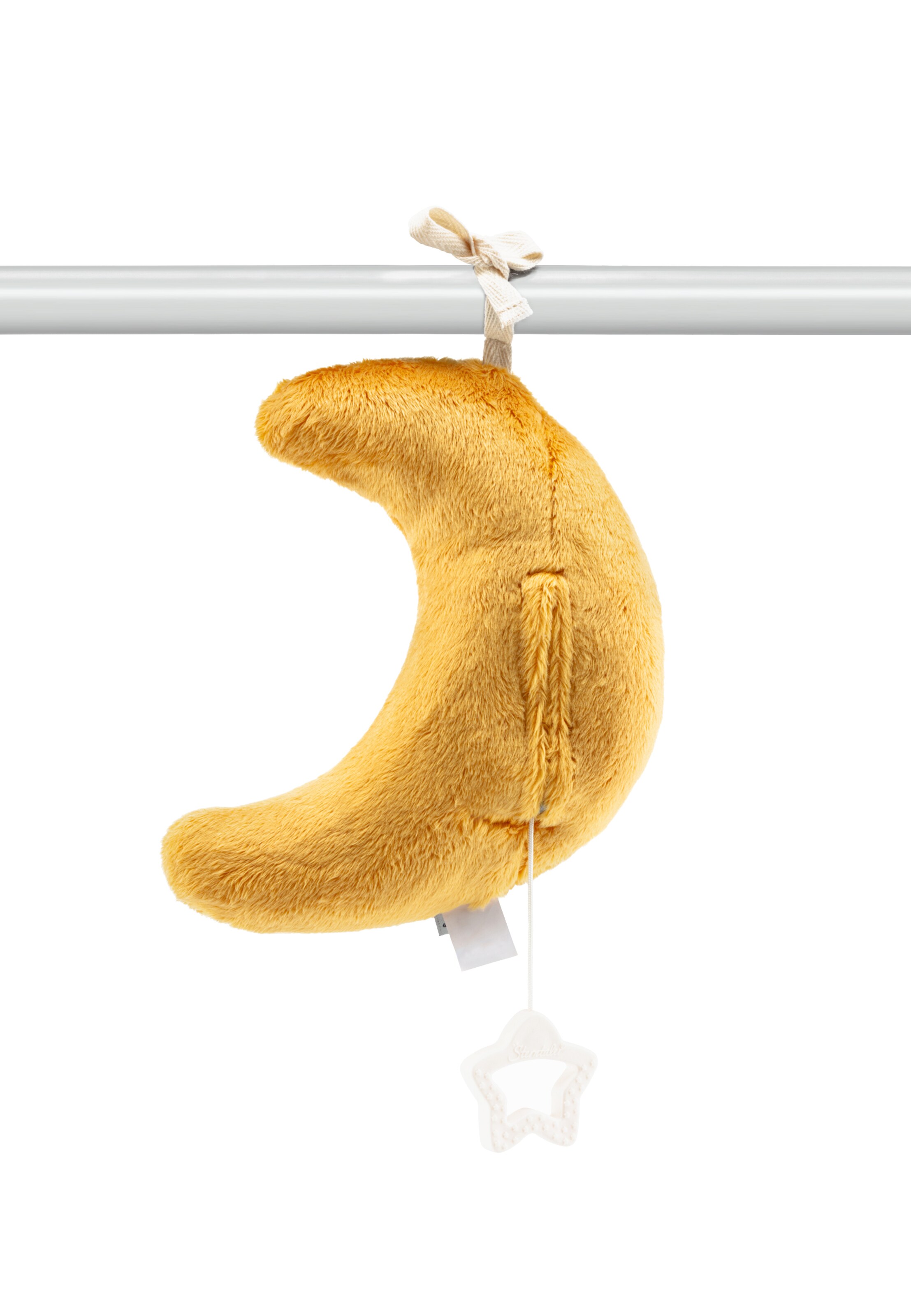 STERNTALER Spieluhr 'Mond' in Gelb