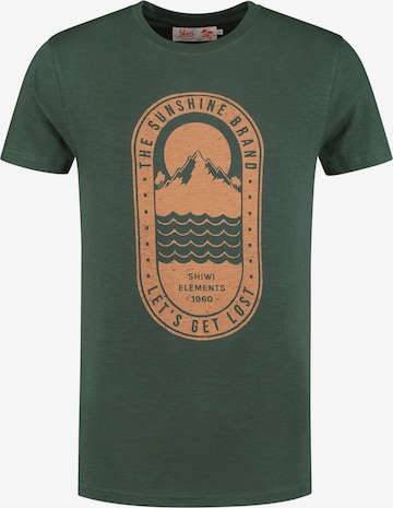Shiwi T-Shirt in Grün: front